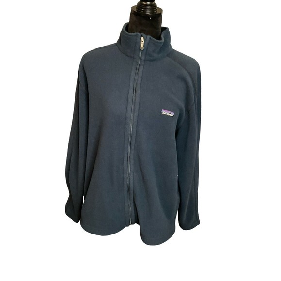 Patagonia Synchilla Full Zip Navy Men's XL‎ - Picture 2 of 3